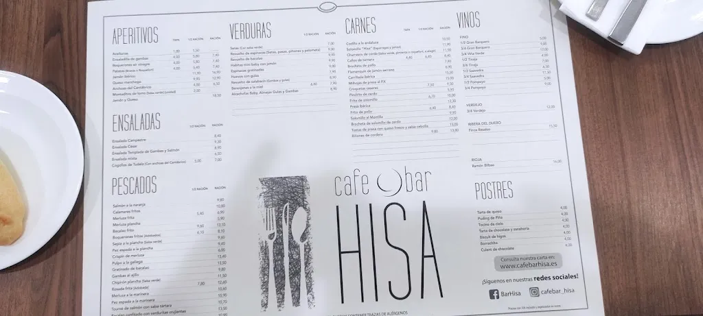 Menu_Café Bar Hisa_Montilla_immagine_4