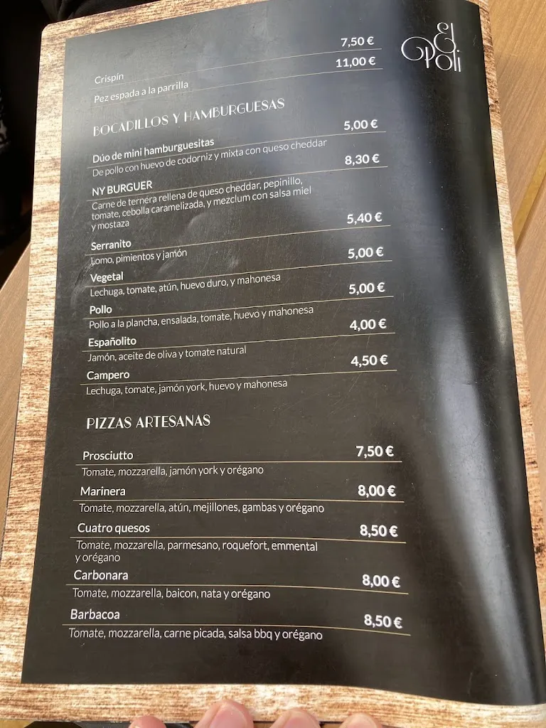 Menu_La Lonja del Marisco_Montilla_image_1