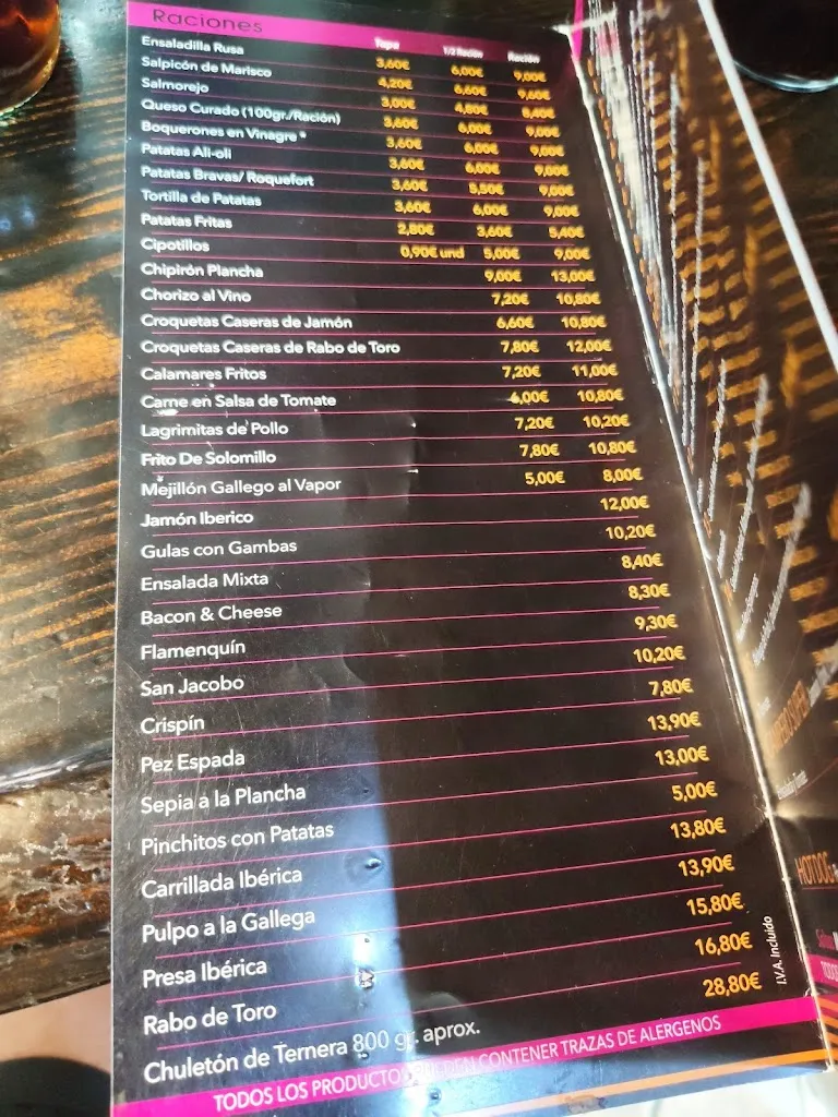 Menu_Punto y Coma - El Enganche_Montilla_image_1