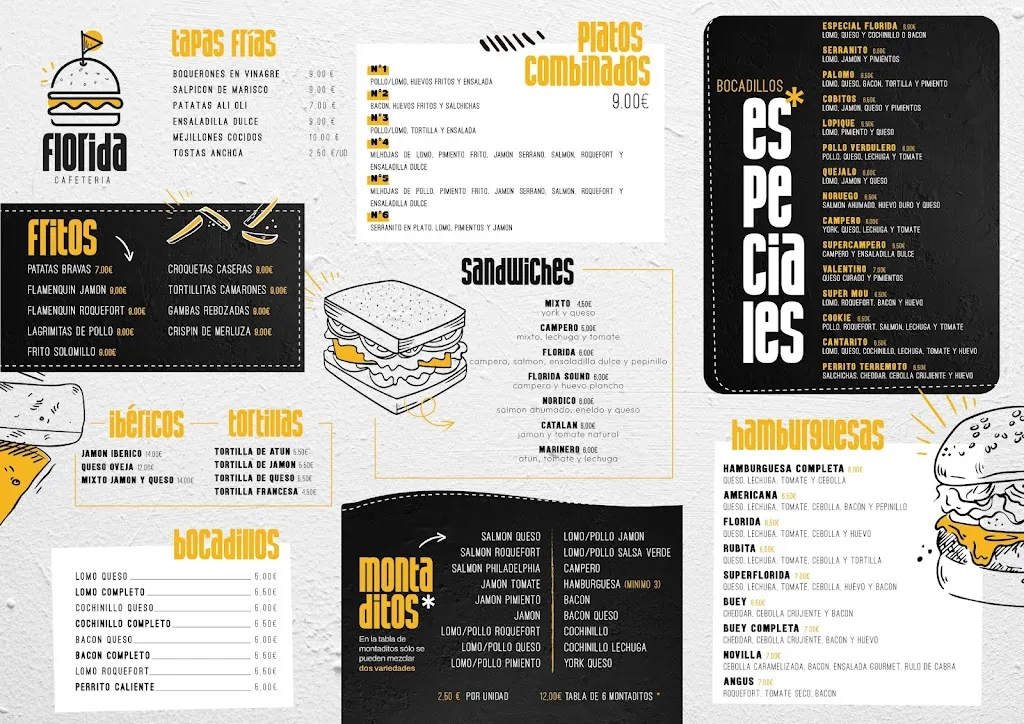 Menu_Cafetería Florida_Montilla_immagine_1
