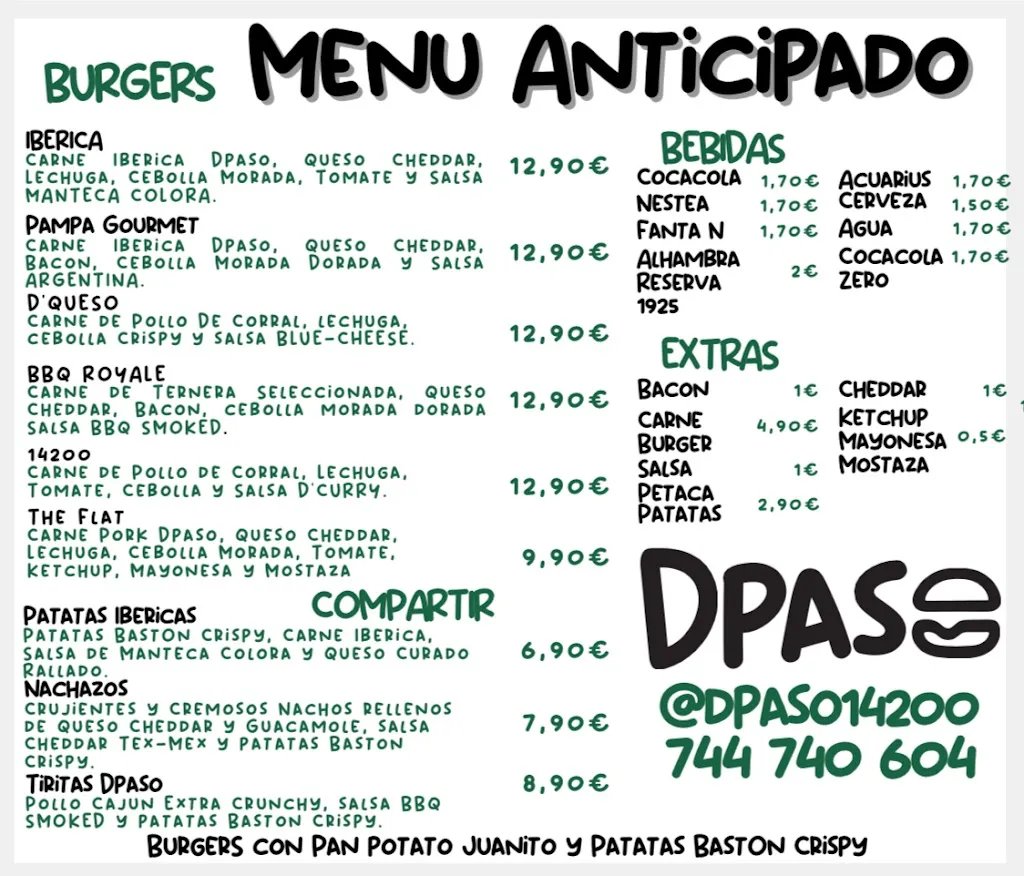 Menu_Hamburguesería Dpaso_Peñarroya-Pueblonuevo_immagine_1