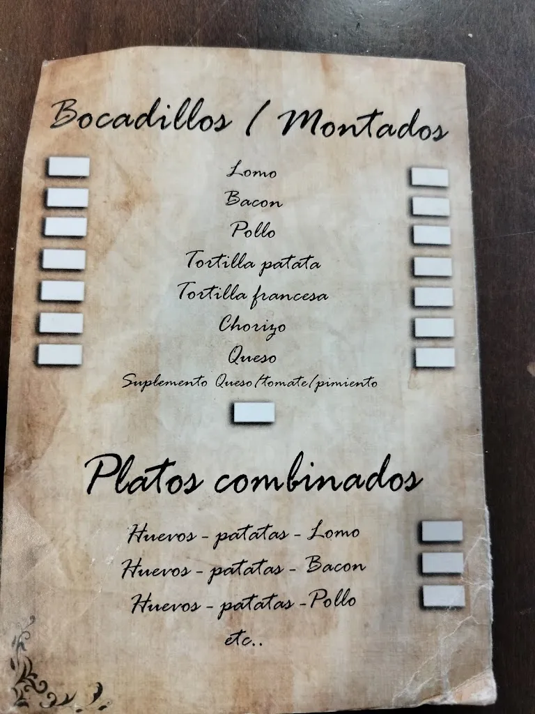 Menu_Bar Cafetería La Rambla_Rambla La_immagine_3