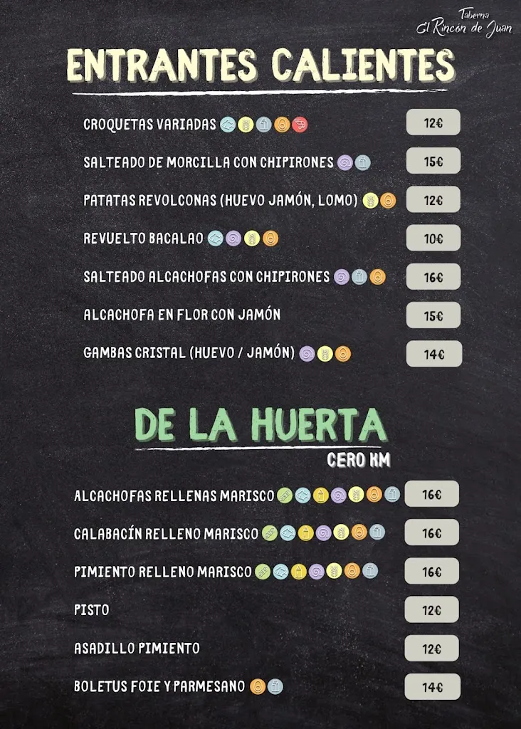 Menu_Restaurante “El Rincón de Juan”_Pozoblanco_immagine_1