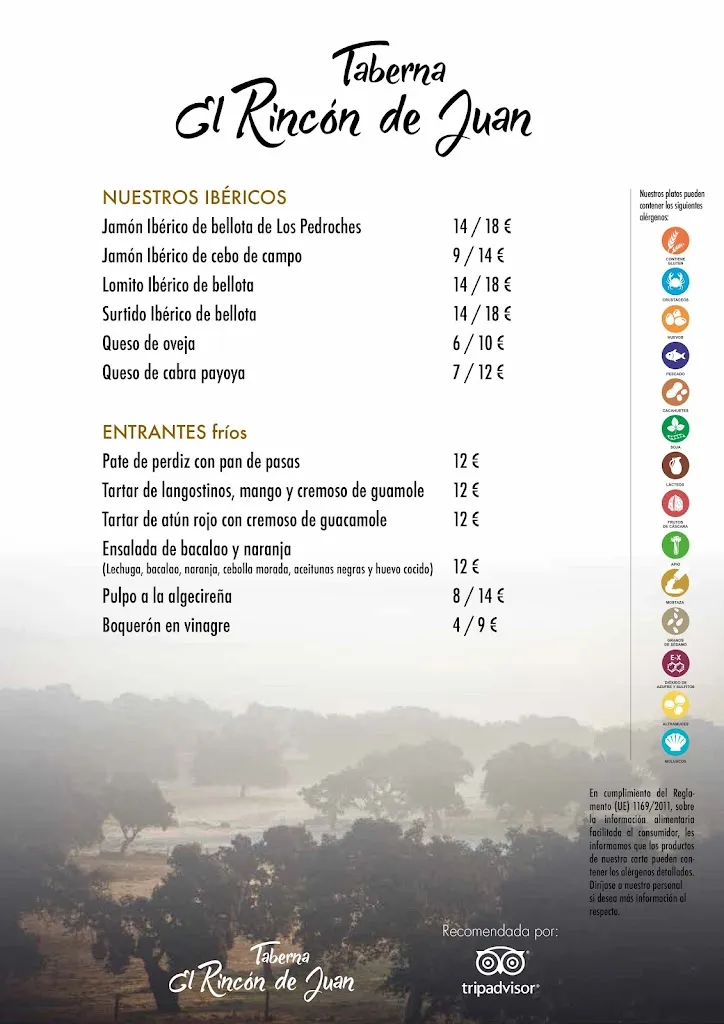 Menu_Restaurante “El Rincón de Juan”_Pozoblanco_immagine_4