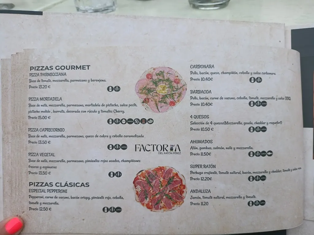 Menu_Restaurante La Factoría del Ratón Pérez Pozoblanco_Pozoblanco_image_1