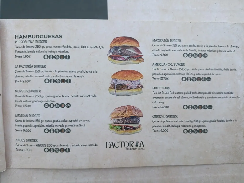 Menu_Restaurante La Factoría del Ratón Pérez Pozoblanco_Pozoblanco_image_4