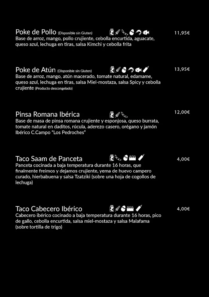 Menu_Restaurante Malafama Pozoblanco_Pozoblanco_immagine_3