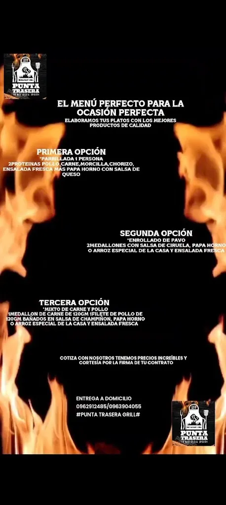 Menu_Punta Trasera Restaurant & Grill®_Carcelén_image_3