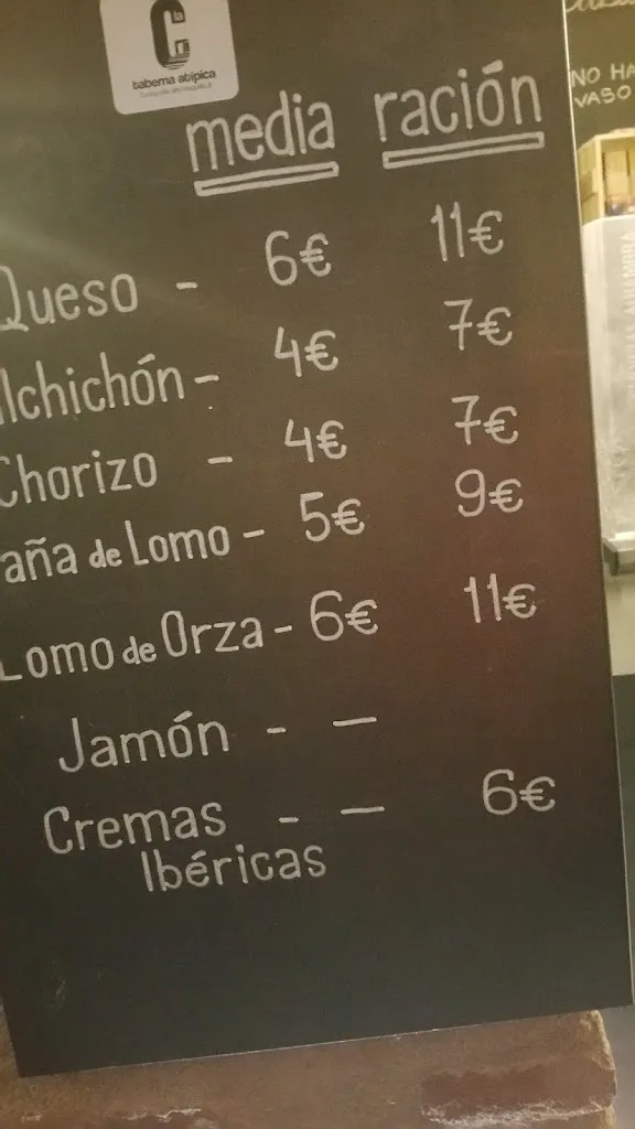 Menu_Taberna La Costanilla_Pozoblanco_image_1