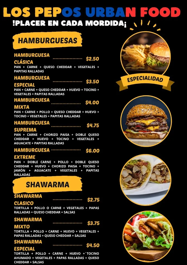 Menu_LOS PEPOS URBAN FOOD MATRIZ_Carcelén_image_2