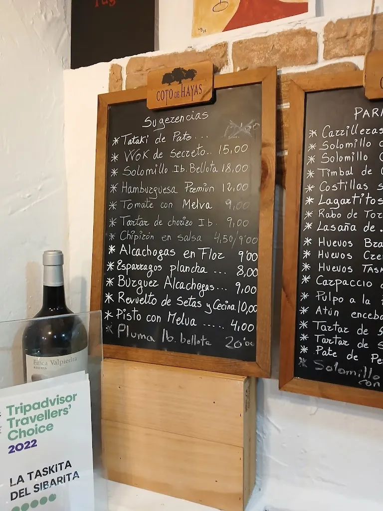 Menu_La Taskita del Sibarita_Palma del Río_image_1