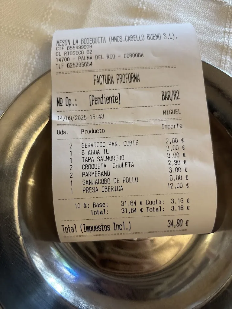 Víctor_Mesón La Bodeguita_Palma del Río_review