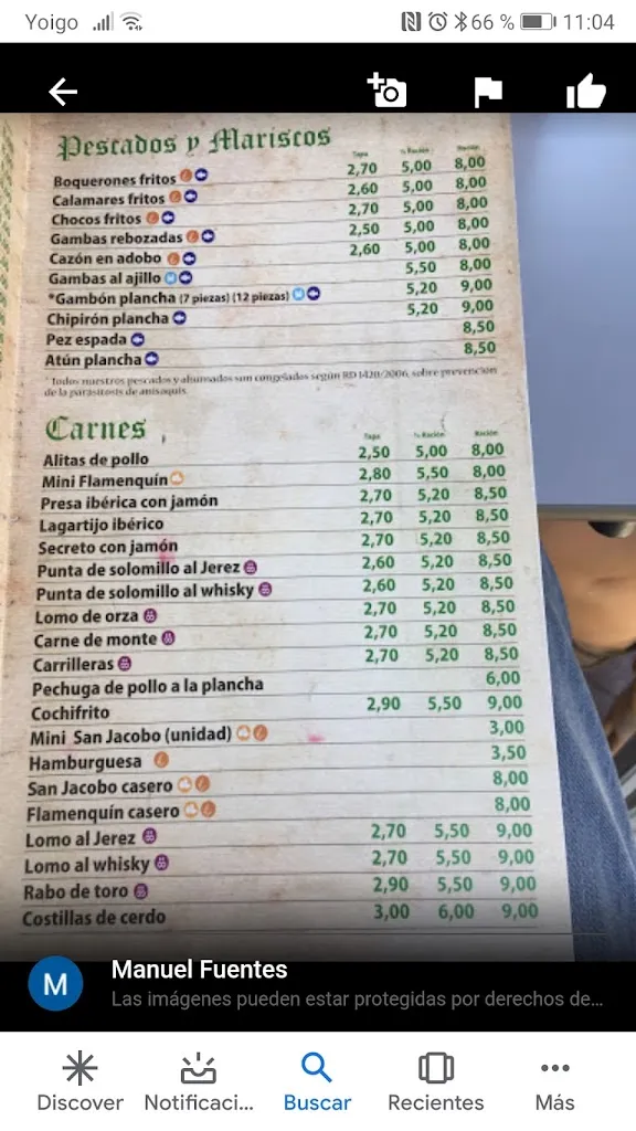 Menu_La Taberna_Palma del Río_image_1