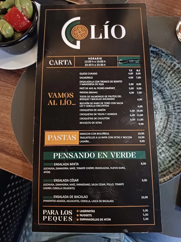 Menu_Lío Restaurante y Copas Palma del Río_Palma del Río_image_3
