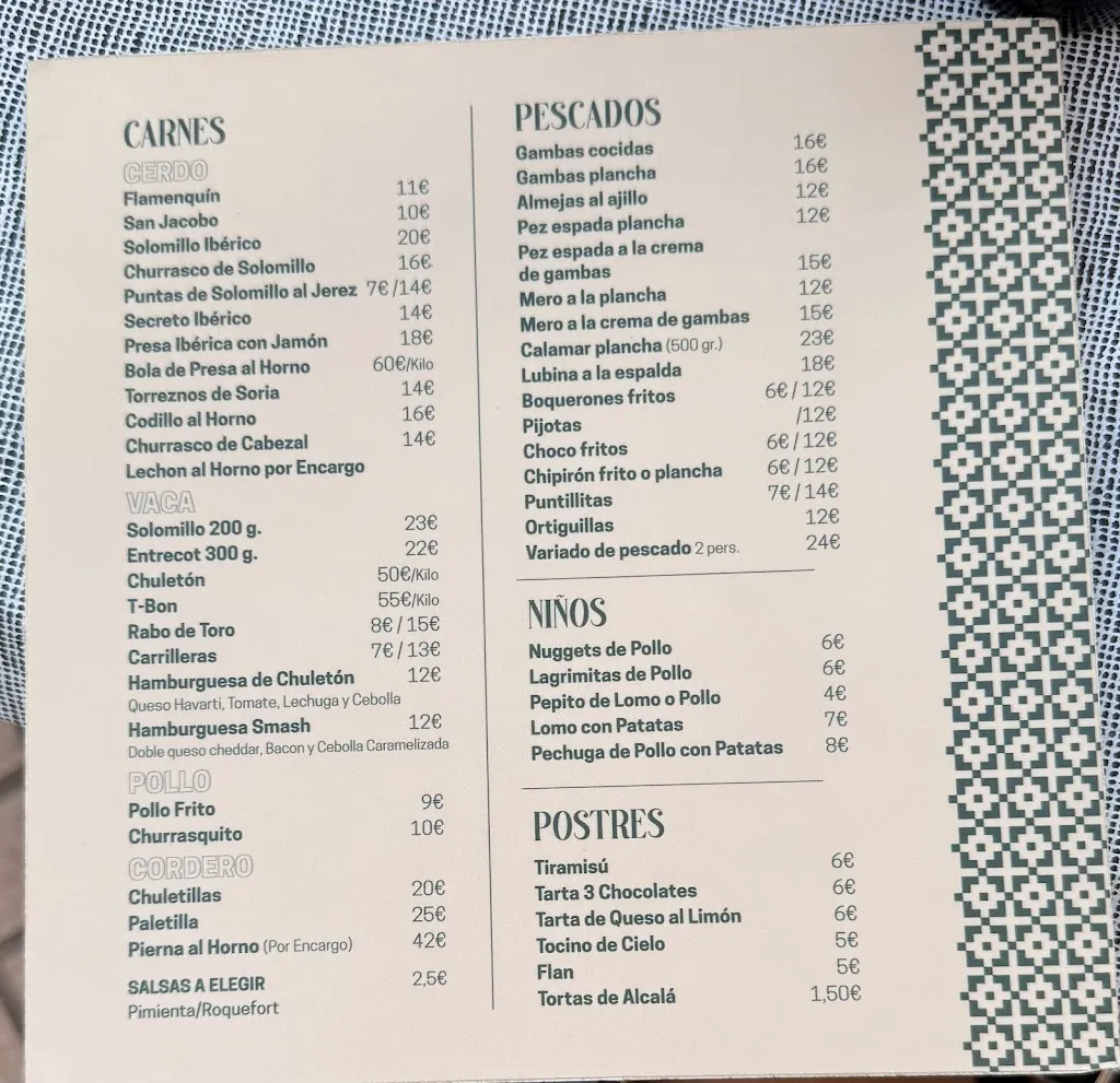 Menu_Mesón la Portada_Palma del Río_immagine_1