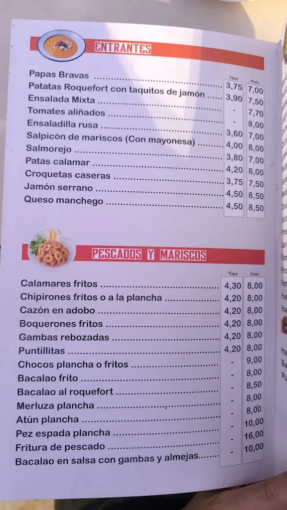 Menu_Bar Restaurante Polideportivo_Palma del Río_image_2