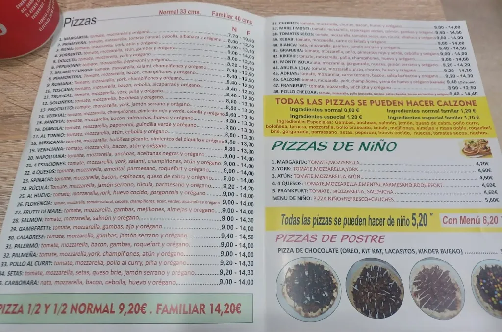 Menu_Pizzeria Adrián_Palma del Río_image_3