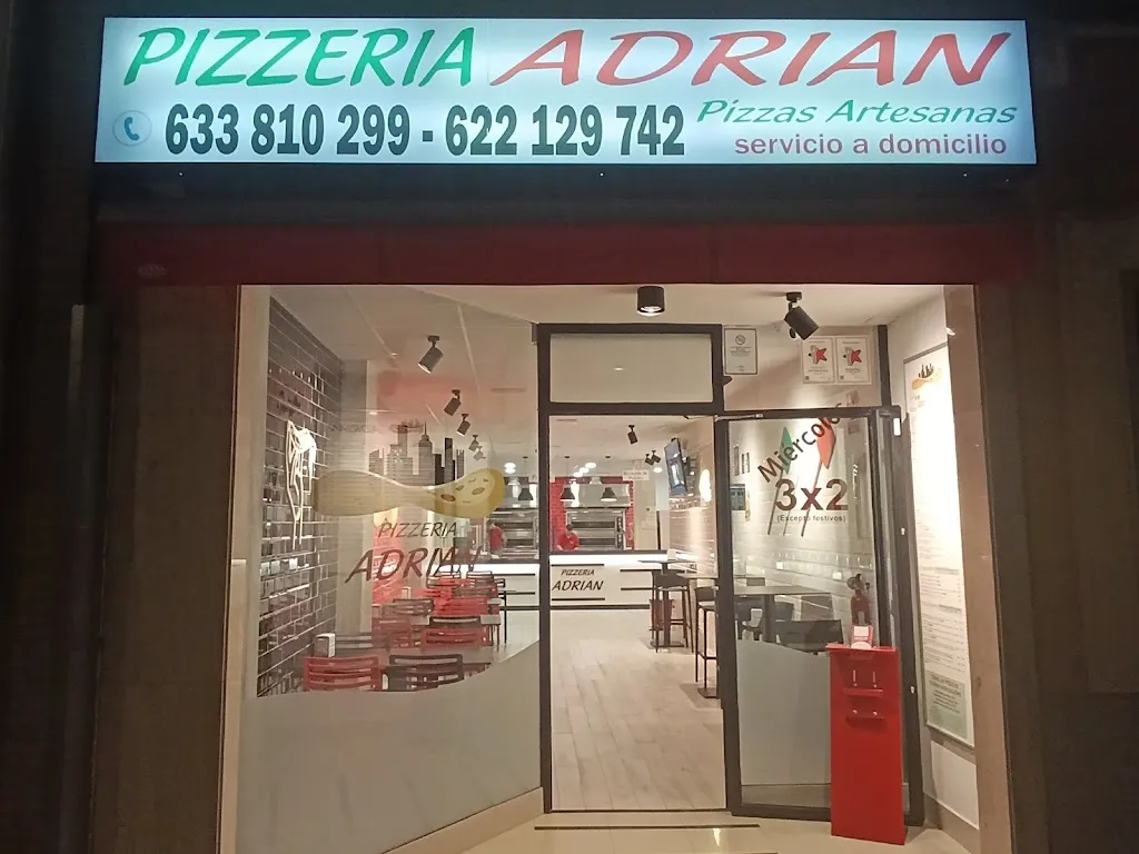 Pizzeria Adrián restaurant in Palma del Río