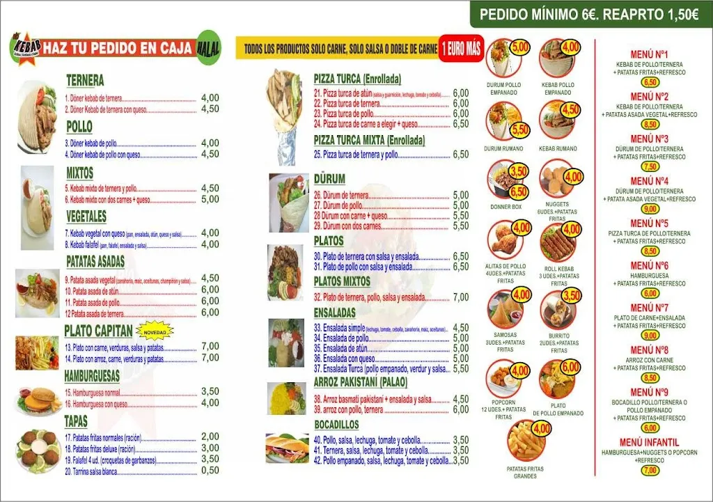 Menu_Rio Kebab_Palma del Río_image_1