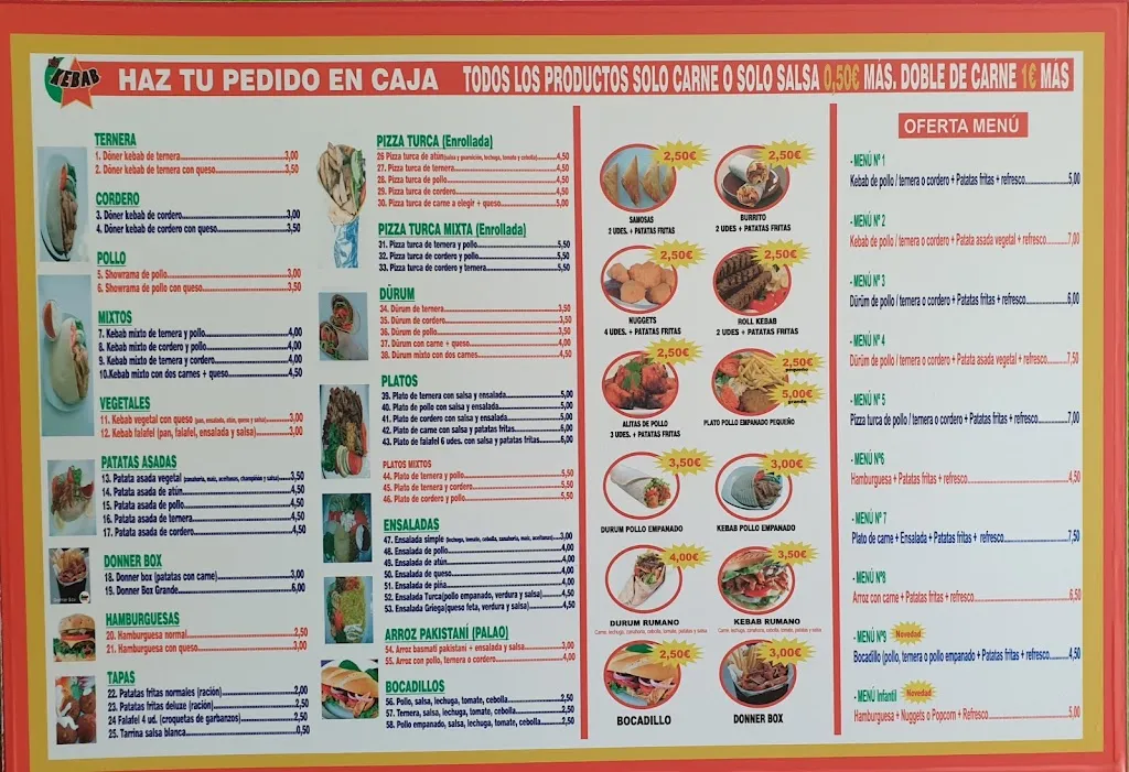 Menu_Rio Kebab_Palma del Río_image_2