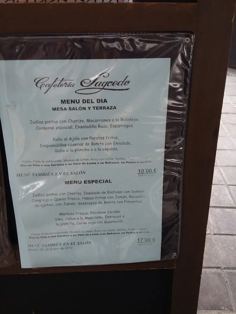 Cafetería Sagredo restaurant in Valenzuela