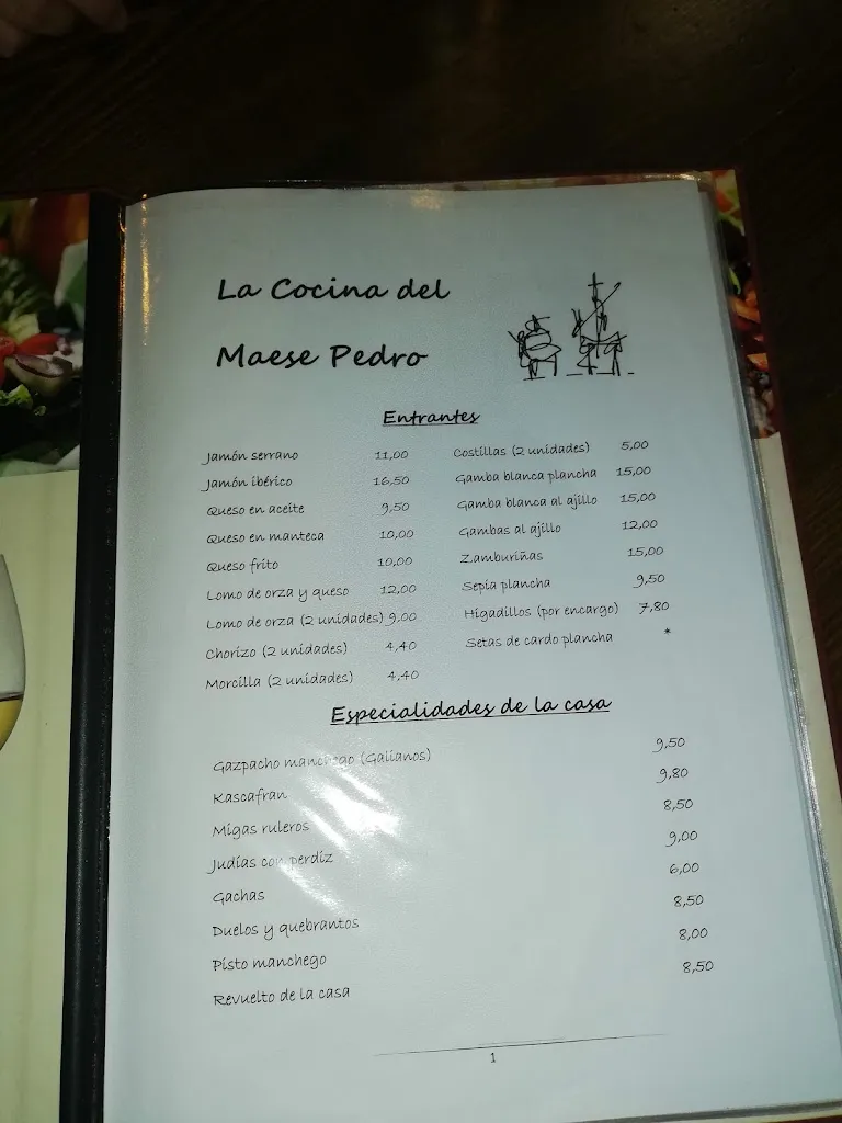 Menu_Mesón Maese Pedro_Ossa de Montiel_image_1