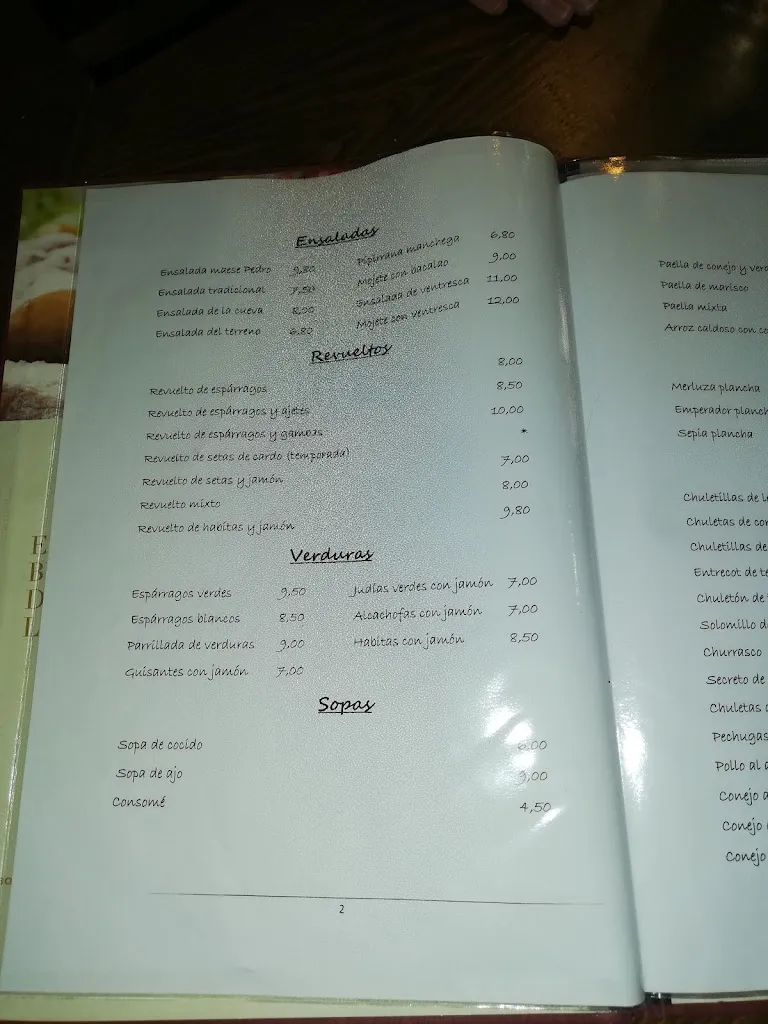 Menu_Mesón Maese Pedro_Ossa de Montiel_image_3