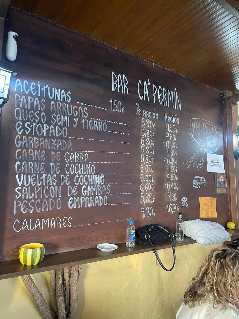 Menu_Bar Ca Fermín_Valsequillo_image_2
