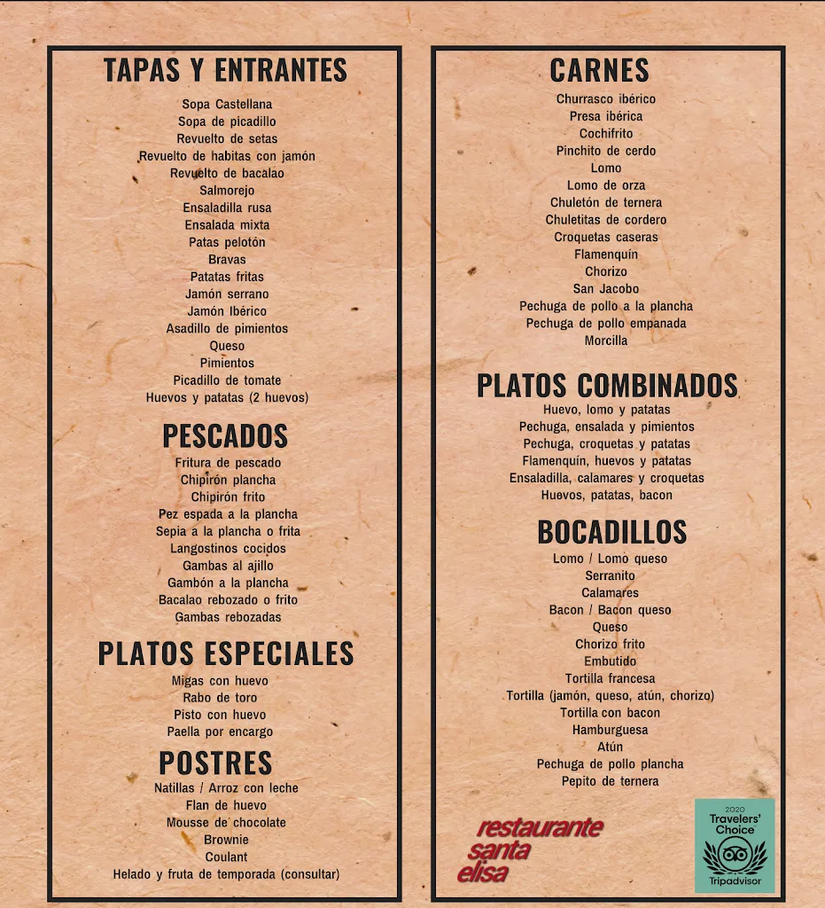 Menu_Restaurante Santa Elisa_Villaharta_image_1
