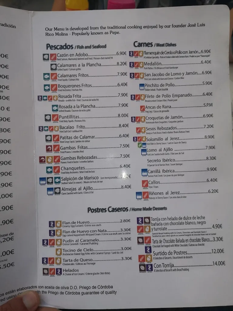 Menu_La Pianola Casa Pepe_Priego de Córdoba_image_3