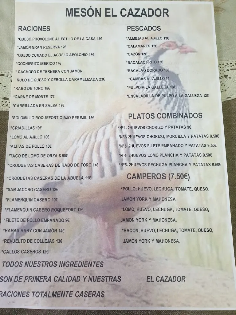 Menu_Mesón el Cazador_Priego de Córdoba_image_4