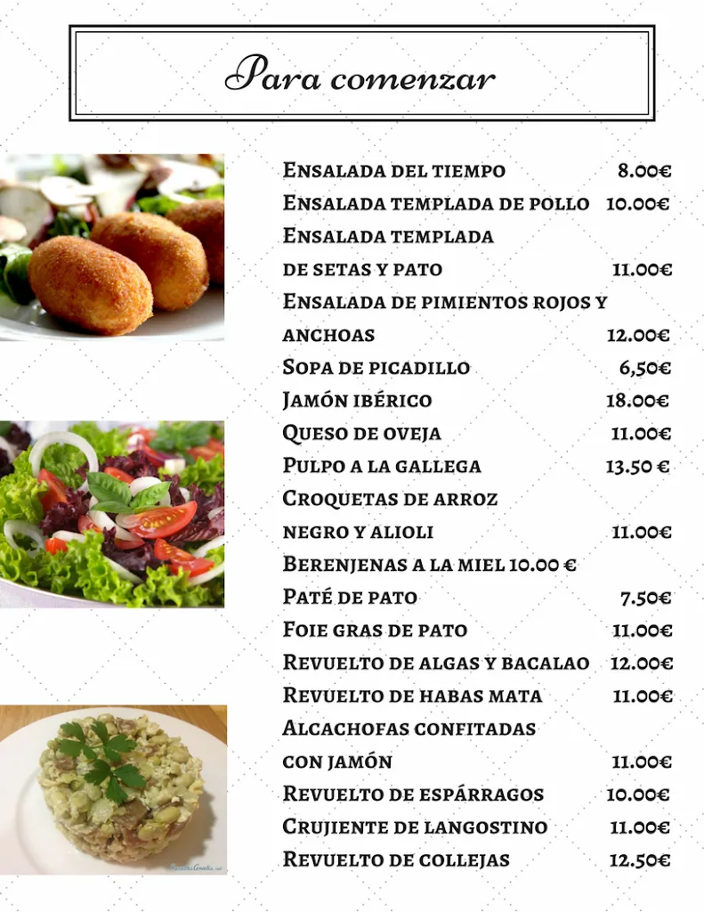 Menu_Restaurante Mesón el Telar Priego de Cordoba - Tapas Y Comida casera_Priego de Córdoba_image_3