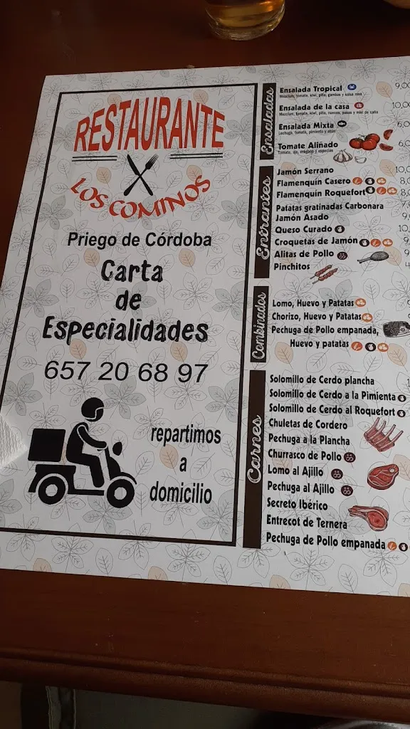 Menu_Bar Restaurante Los Cominos_Priego de Córdoba_image_3