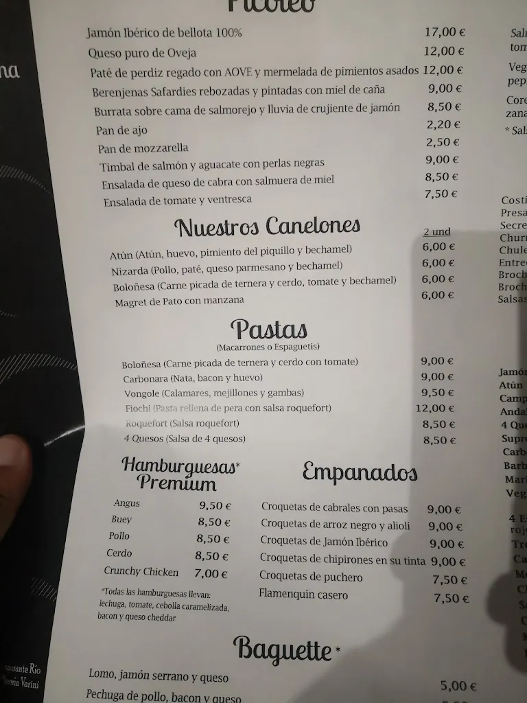 Menu_Bar La Campana_Priego de Córdoba_image_3