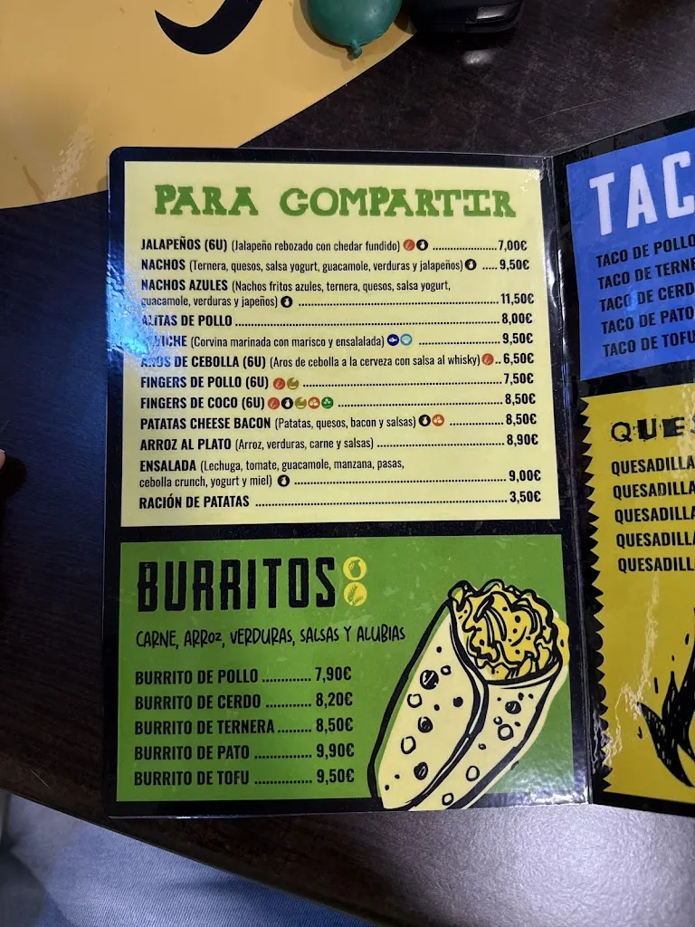 Menu_El Mexicano_Priego de Córdoba_immagine_1