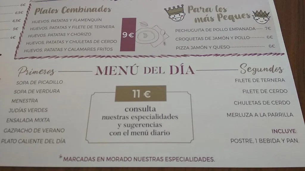 Menu_Restaurante El Sol_Villa del Río_image_1