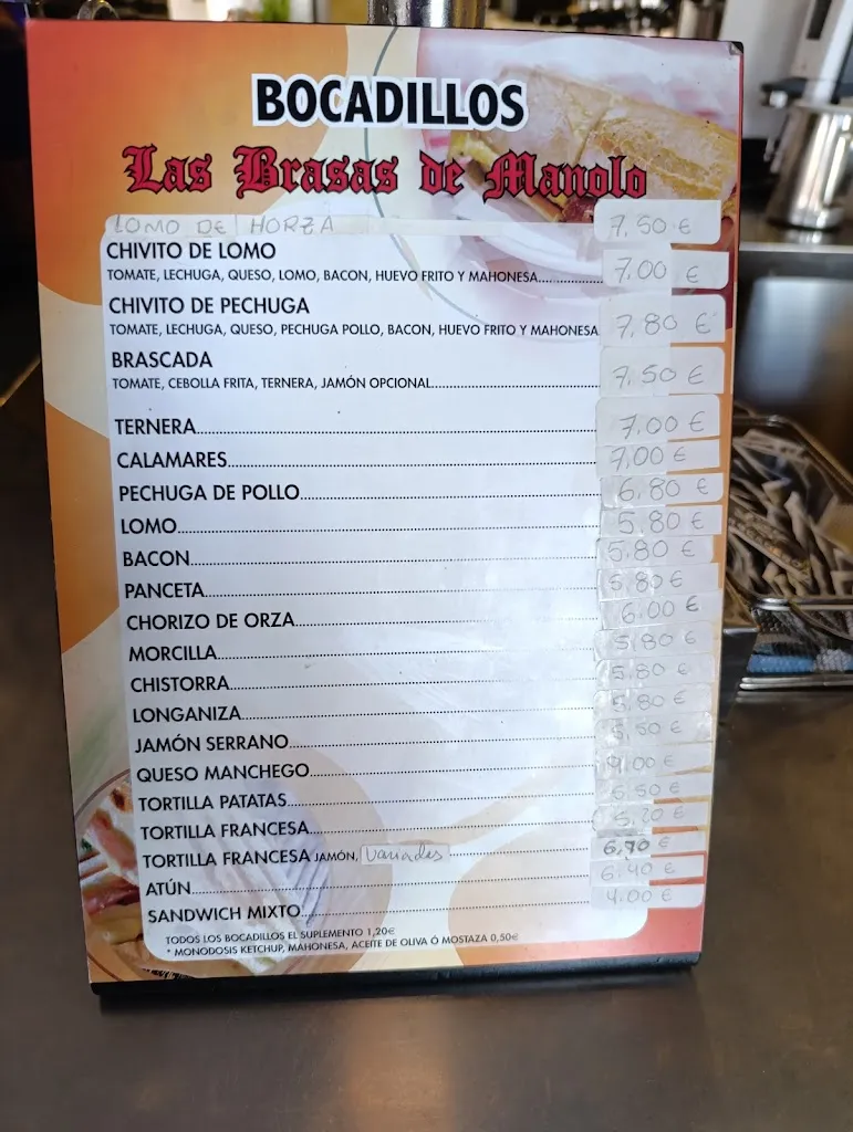 Menu_Rte. Las Brasas de Manolo_Villa del Río_image_1