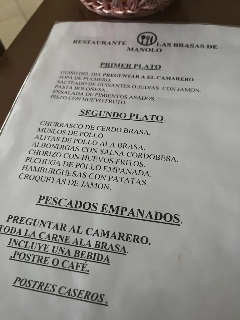 Menu_Rte. Las Brasas de Manolo_Villa del Río_image_2