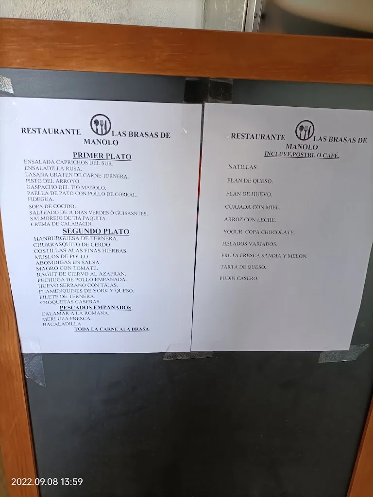 Menu_Rte. Las Brasas de Manolo_Villa del Río_image_3