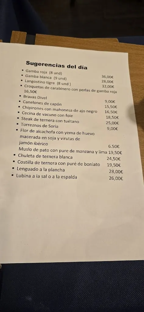 Menu_Restaurante Divel_Albaladejo del Cuende_immagine_3