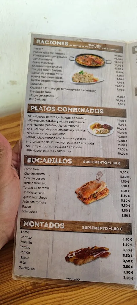 Menu_Chiringuito Los Chamizos “ Laguna Santo Morcillo”_Ossa de Montiel_image_1