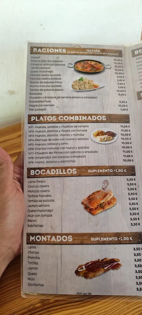 Menu_Chiringuito Los Chamizos “ Laguna Santo Morcillo”_Ossa de Montiel_image_2