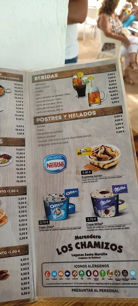 Menu_Chiringuito Los Chamizos “ Laguna Santo Morcillo”_Ossa de Montiel_image_3