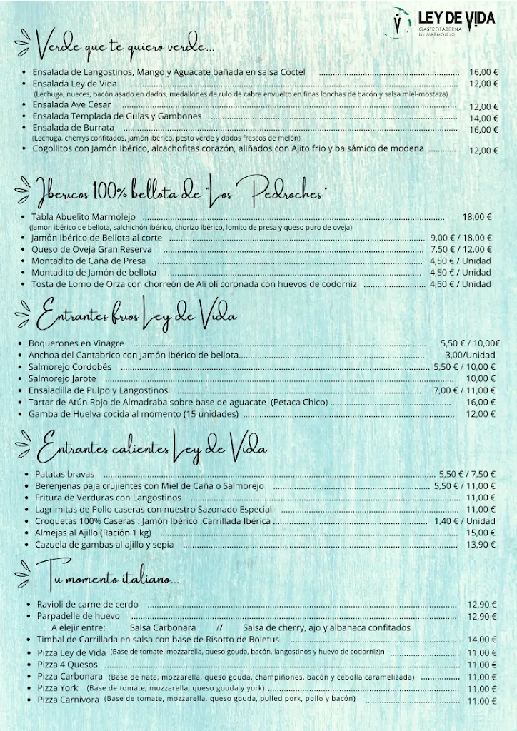 Menu_GastroTaberna Ley de Vida_Villanueva de Córdoba_image_1