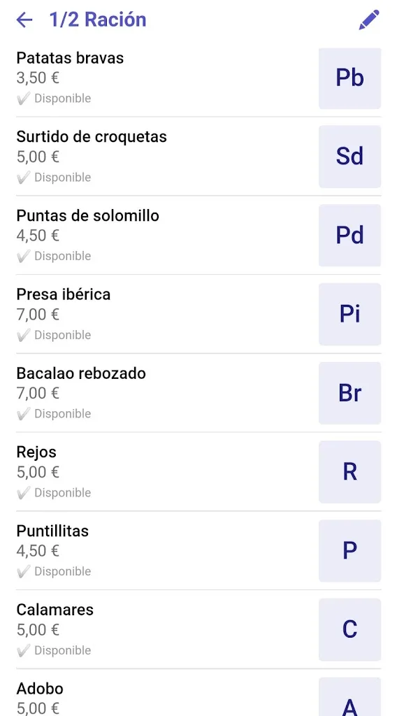 Menu_Bar Los Amigos_Villanueva de Córdoba_image_2