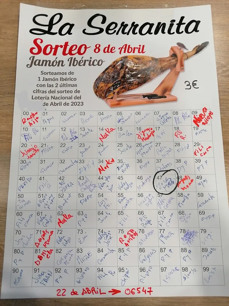 Menu_LA SERRANITA_Ossa de Montiel_image_2