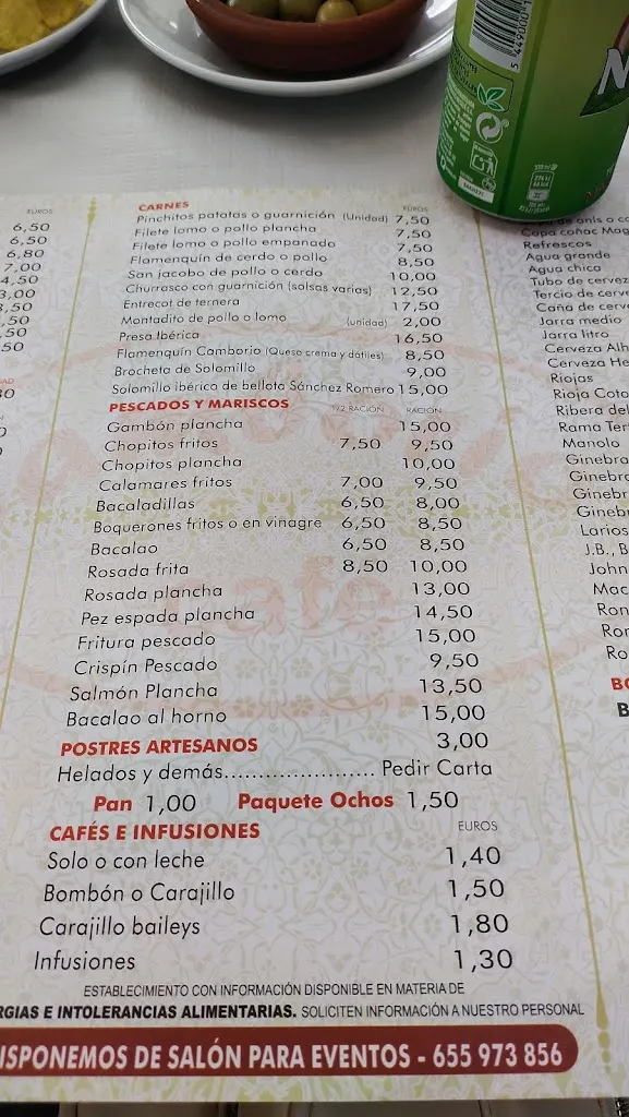 Menu_Bar Camborio_Puente Genil_image_2