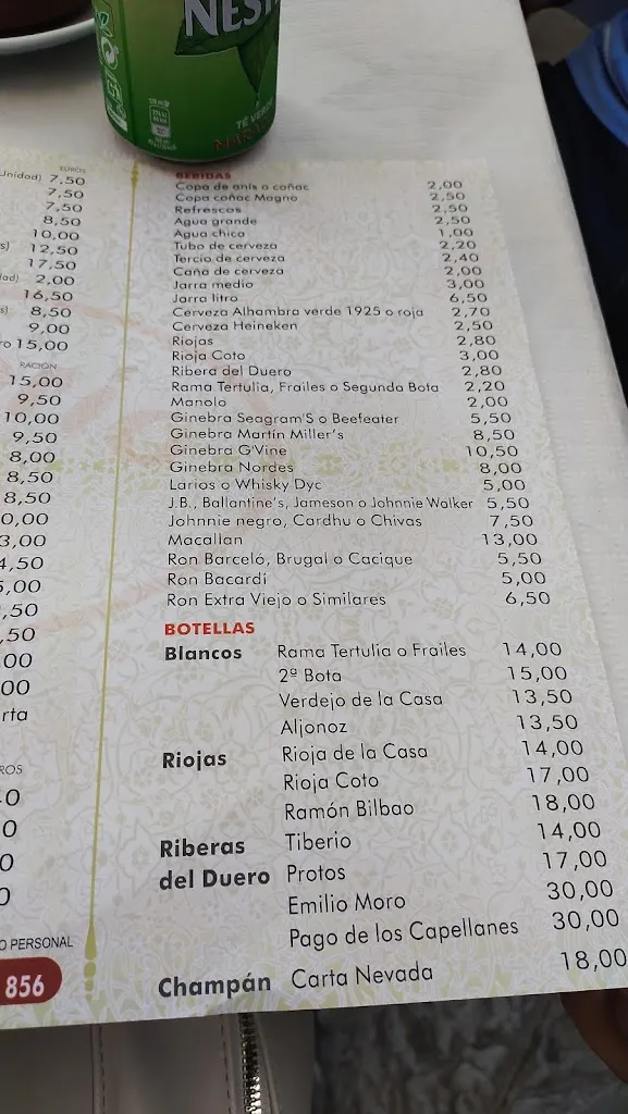 Menu_Bar Camborio_Puente Genil_image_3