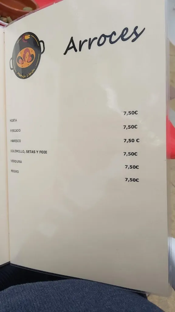 Menu_Bar Restaurante Maruja Limón_Puente Genil_image_4