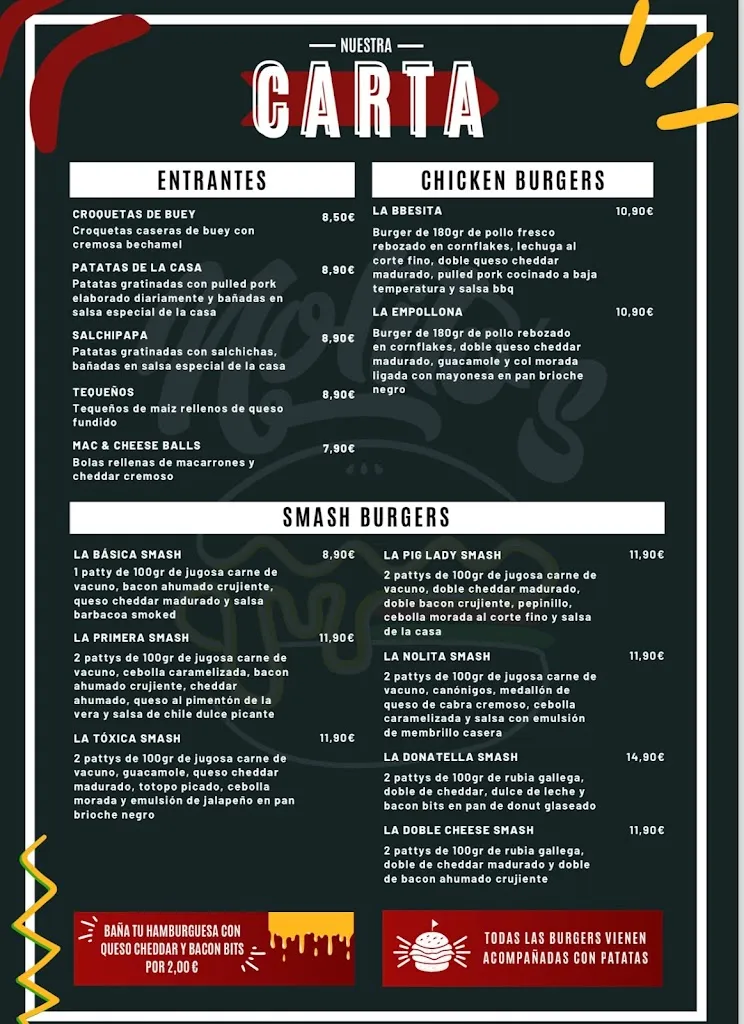 Menu_Nolitos Burger_Puente Genil_immagine_2